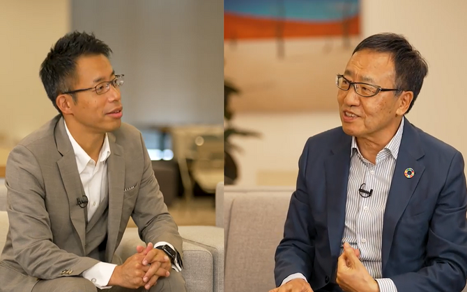 In Conversation: SoftBank Corp. Chairman Ken Miyauchi Discusses How to Embrace Technological Change with Bain & Company Japan’s Chairman Shintaro Okuno