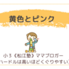 黄色とピンク〈年少男子〉