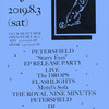 【The Royal Nine Minutes】ライブ 8/6（土）@幡ヶ谷ヘビーシック「PETERSFIELD EP RELEASE PARTY」