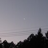 今朝の月