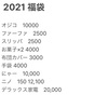 今年も福袋　2021