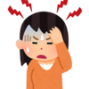 地震の前日からすごい頭痛がありました。