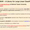 【LIBLINEAR】Pythonから使う方法と確率値の取得方法