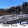 雪山を走る【土曜日　峠LSD180分　30km】