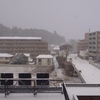 この冬初のガチでの東北雪