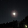 今夜の月（満月直前）