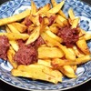 じゃがいもとコンビーフの炒めもの