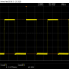 AVRのI2Cモジュール / リアルタイムクロックDS3231 / 方形波出力を見てみる