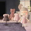 【あつ森】ゆめかわいいチェックやレースキャミのワンピースが可愛すぎる！作品IDや作者のツイッターアカウントなどもご紹介。