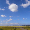 山（筑波山）と雲