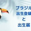 ブラジルで出生登録と出生届の提出