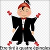 フランス語の慣用表現「四本のピンで引っ張られて⇒ おめかしして」（２）