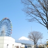 静岡・雪の富士山と観覧車・3,16