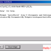 Yahoo!ウィジェットでHello World