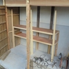 農材倉庫の棚づくり　その➁完成