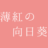 「薄紅の向日葵」