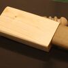 革包丁の鞘を木で作ります