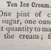 紅茶のアイスクリームとビスケットのアイスクリーム