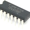 7セグメントLEDデコーダの使い方！(TC4511BP)