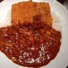 CoCo壱番屋 フェアモール松任店 炎のレッドキーマカレー+チキンカツ　\780+\250