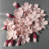レース編みで桜のシュシュ💖