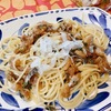 アジの冷製パスタ