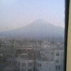 部屋から富士山
