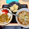 にはち（平和島）カレー丼セット〔温•米少なめ〕＋とり天