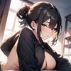 tied hair (束ねた髪) by Animagine XL V3.1