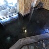 蓬平温泉　蓬莱館福引屋　粘土のようなアブラ臭のする温泉に日帰り入浴