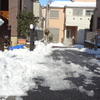 大雪の翌日