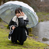 春雨の植物園で❣️ なるはちゃん その62 ─ 北陸モデルコレクション 2023.2.19 富山県中央植物園 ─