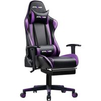 【GTPLAYER ゲーミングチェア GTP002F-PURPLE レビュー】オットマン付きで快適！ゲームもテレワークもくつろげる高コスパチェア