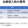 お母様からの質問　「私も舌下免疫療法をやりたいのですが受診費はどれぐらいでしょうか？」