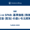 AGG vs SPAB: 基準価格 (株価) と分配金 (配当) の違いを比較解説