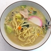 昼食にお水がいらないちゃんぽんを食べました‥