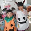 早くもハロウィン(生後1224日&665日。)