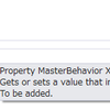 Xamarin.Forms MasterBehaviorについて