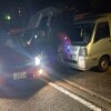 一旦帰宅した後は、カローラで会社の駐車場へ。