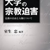  「大学の宗教迫害／室生忠」