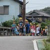 登校の風景：東方面