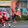 スパイダーマン流し撮り