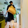 メイク前だけどしゃらくせーから、すっぴん男顔＆女装でそのまま移動する