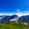 記録の写真：仙丈ヶ岳登山と帰路（前編）