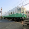 琴電長尾線1305号×1306号と琴平線車両の交換 2014年5月