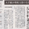 「コメ、みそ、しょうゆ、新聞に消費税軽減税率を」と社説で堂々と言う読売新聞の恥ずかしさ