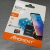 コダックのデジカメ用に128GB激安のMOMENTのmicroSDカードを購入しました