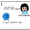 長女からのバレンタインデーチョコ【４コマ漫画】