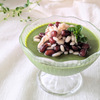 肌育スイーツに♪『甘酒と抹茶の豆腐プリンのもち麦ソース』の作り方【美肌レシピ】