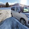 北海道プチ雪道･ルーミー 4WD･YOKOHAMA ice GUARD「漁川ダム･ラルマナイの滝･定山渓温泉 山ノ風マチ」
